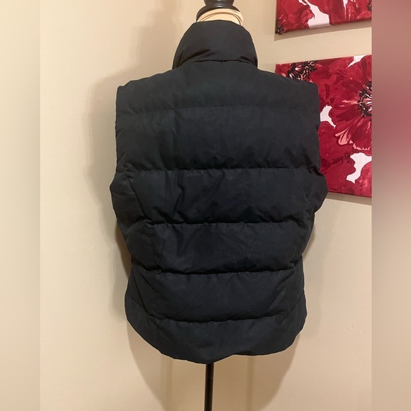 Eddie Bauer Black Goose Down Puffer Vest, size Large - Picture 3 of 8